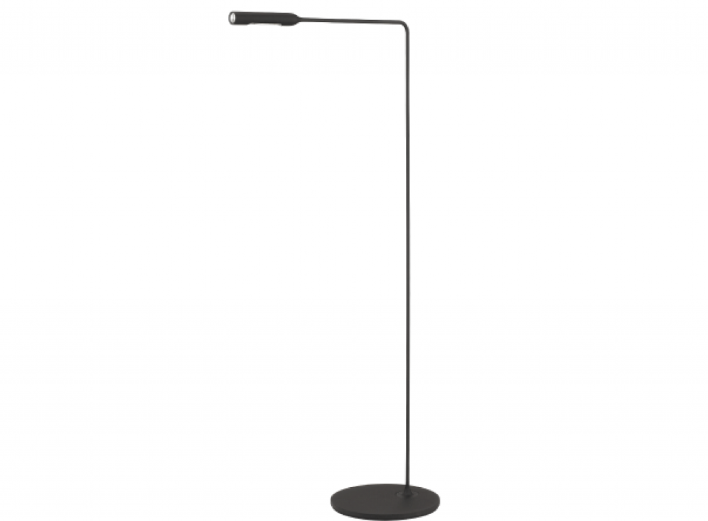 Lumina - Flo Floor Stehleuchte - black soft touch - indoor