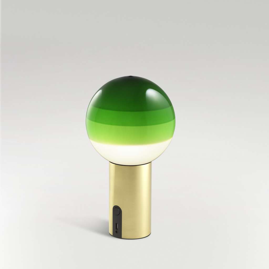 Marset - Dipping Light Portable Tischleuchte - green - indoor