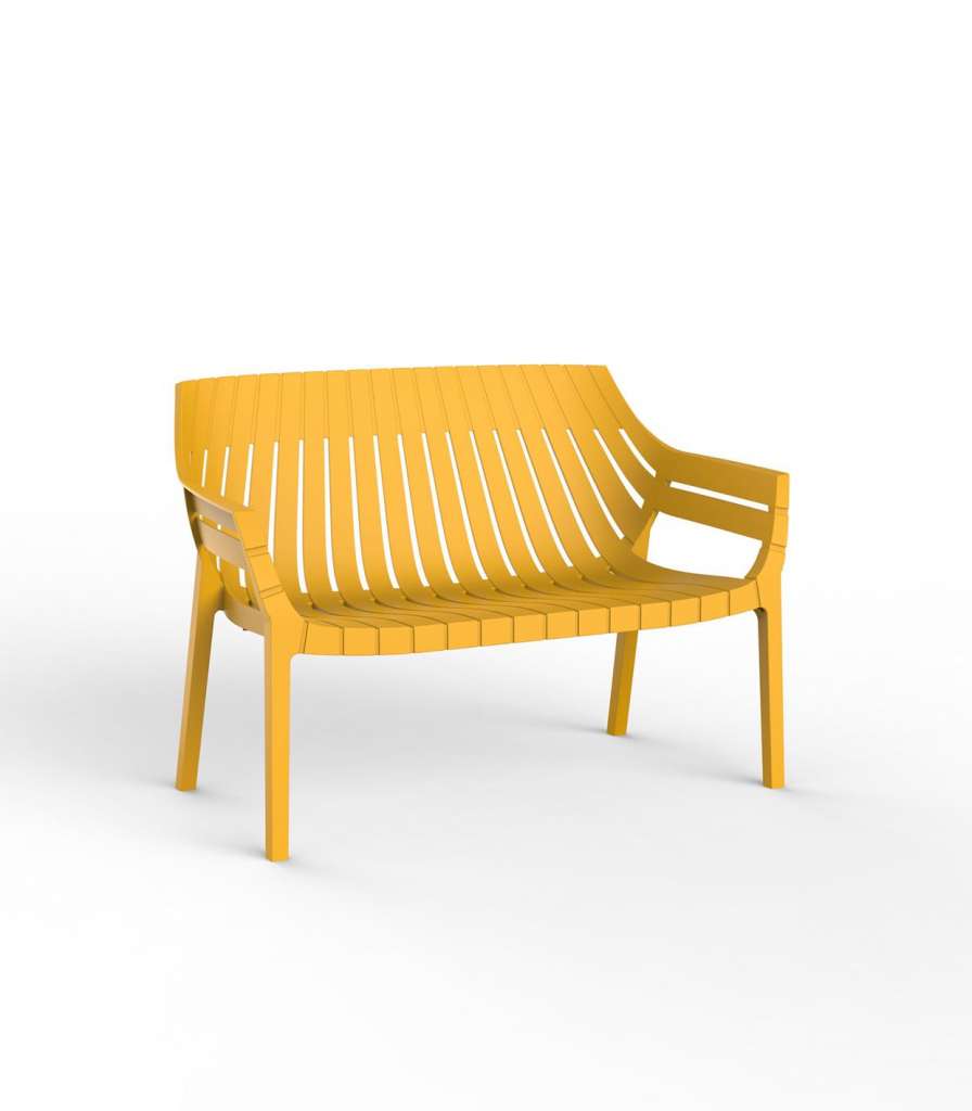 Vondom - Spritz Sofa - senfgelb - outdoor