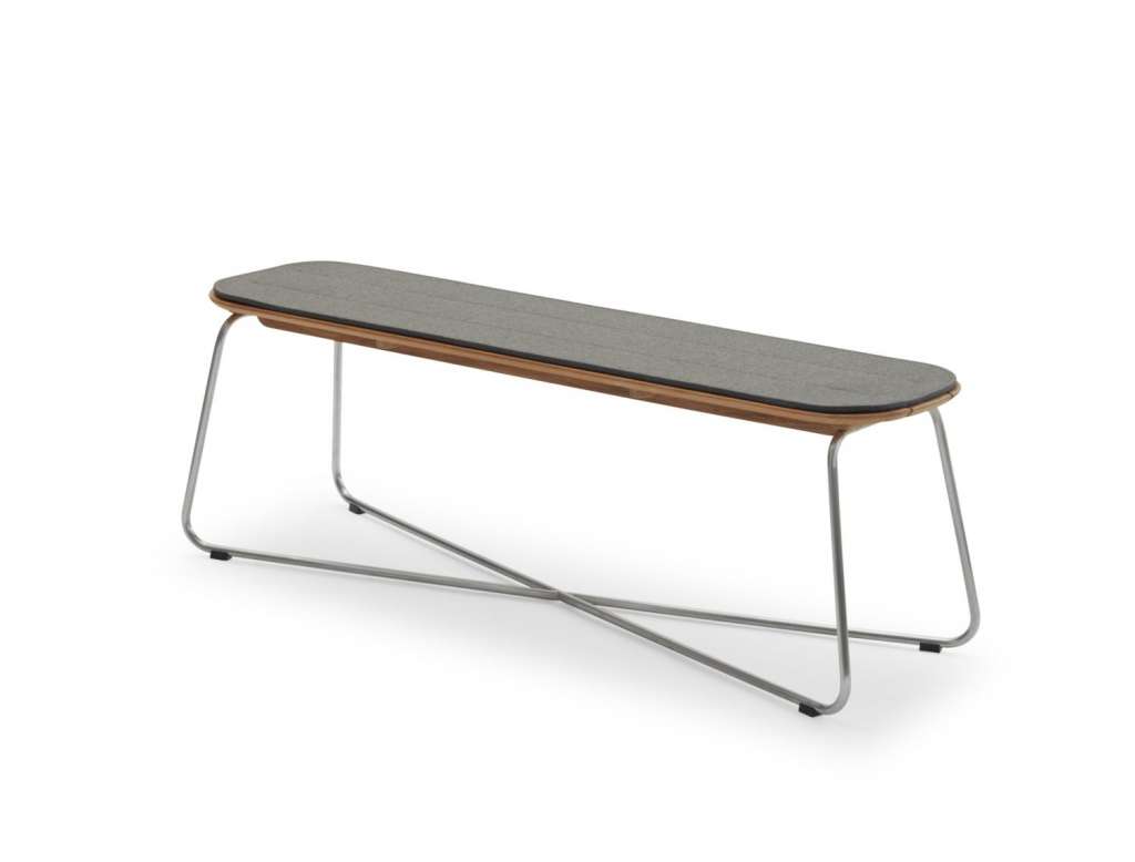 Skagerak - Kissen für Lily Bank - charcoal - outdoor