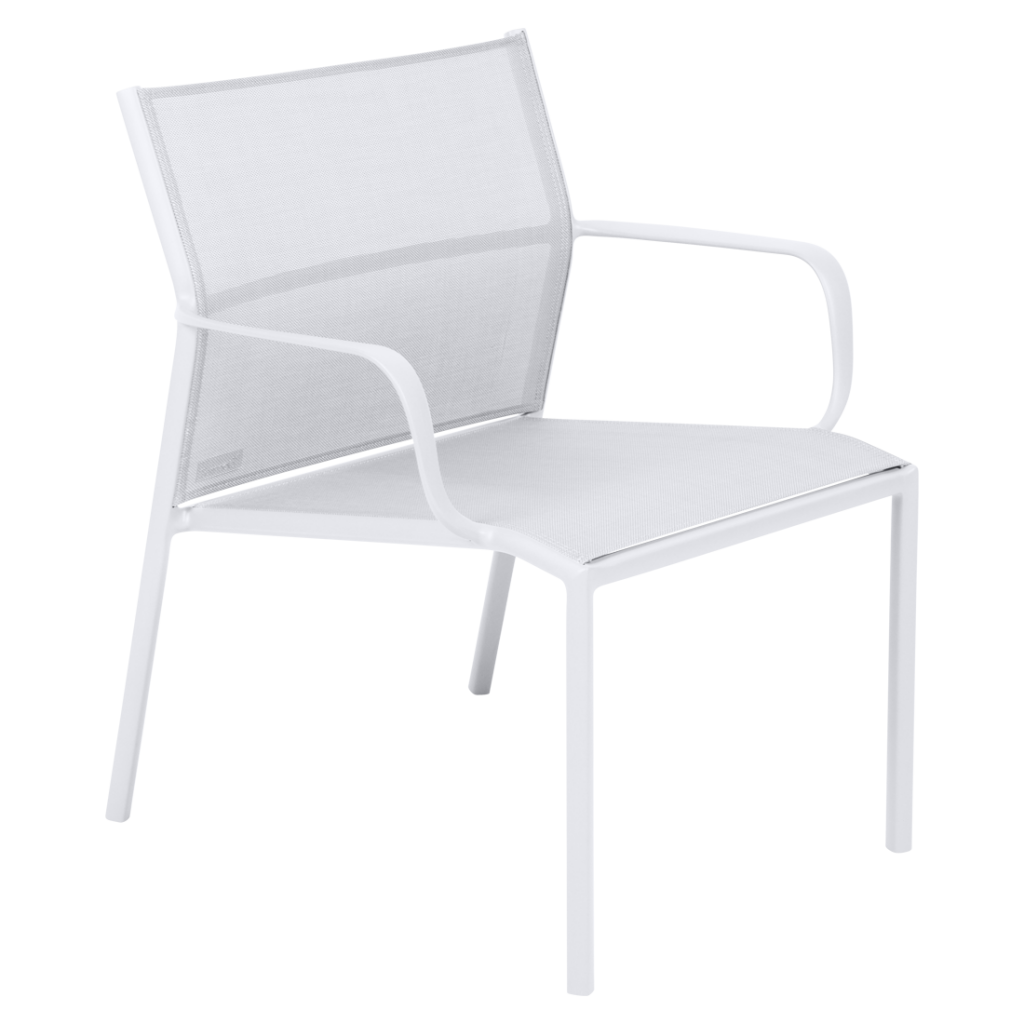 Fermob - CADIZ Tiefer Sessel - 01 Baumwollweiss - outdoor