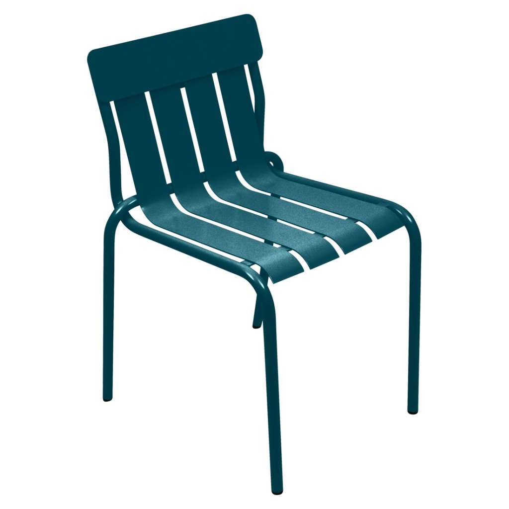 Fermob - STRIPE Stuhl - 21 Acapulcoblau - outdoor