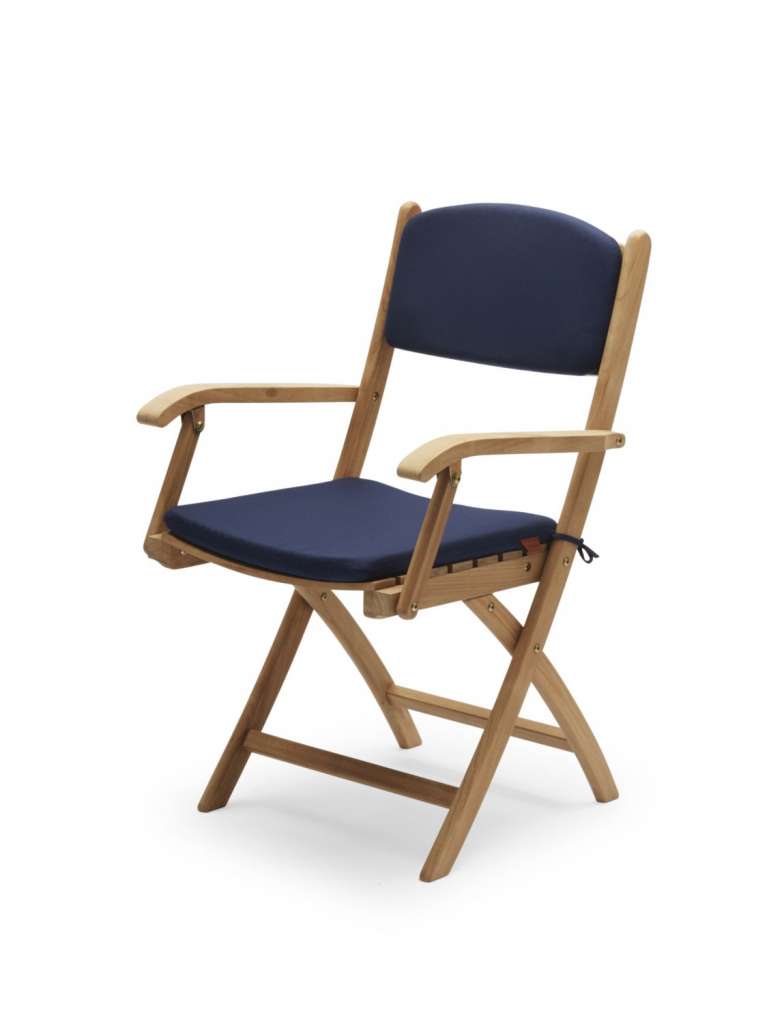 Skagerak - Kissen für Selandia Armlehnstuhl - marine - outdoor