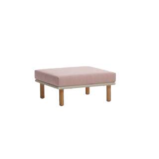 Kettal - Bitta Hocker - Teak / honeysuckle/ dry sand - indoor