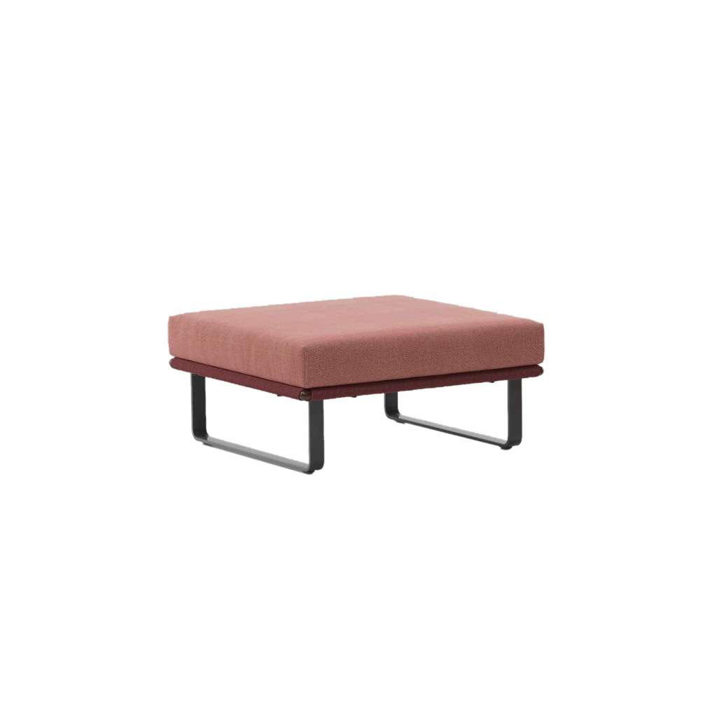 Kettal - Bitta Hocker - manganese/ honeysuckle/ wet sand - indoor