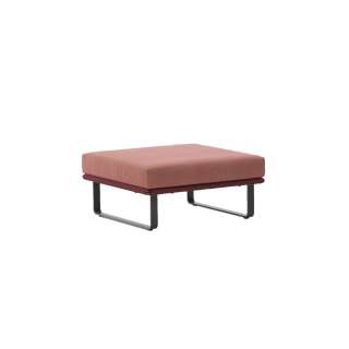Kettal - Bitta Hocker - manganese/ honeysuckle/ wet sand - indoor