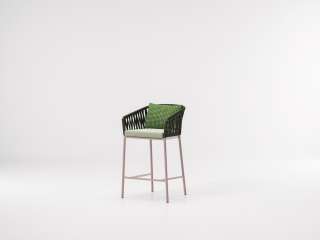 Kettal - Bitta Barhocker - Manganese/ Honeysuckle/ Dry Sand - 65 cm - indoor