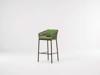 Kettal - Bitta Barhocker - Manganese/ Honeysuckle/ Dry Sand - 77 cm - indoor