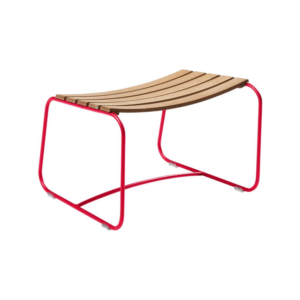 Fermob - SURPRISING Fußteil Teak - 93 Rose Praline - outdoor