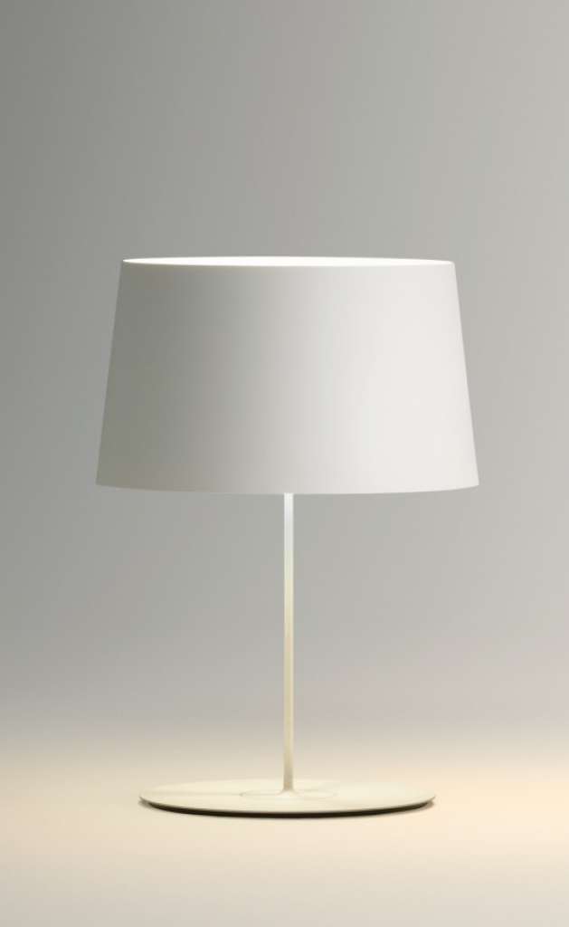 Vibia - Warm Tischleuchte - weiß NCS S 0300-N - Ø 42 - indoor