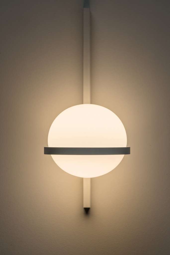 Vibia - Palma vertikal Wandleuchte - weiß - 1er - indoor