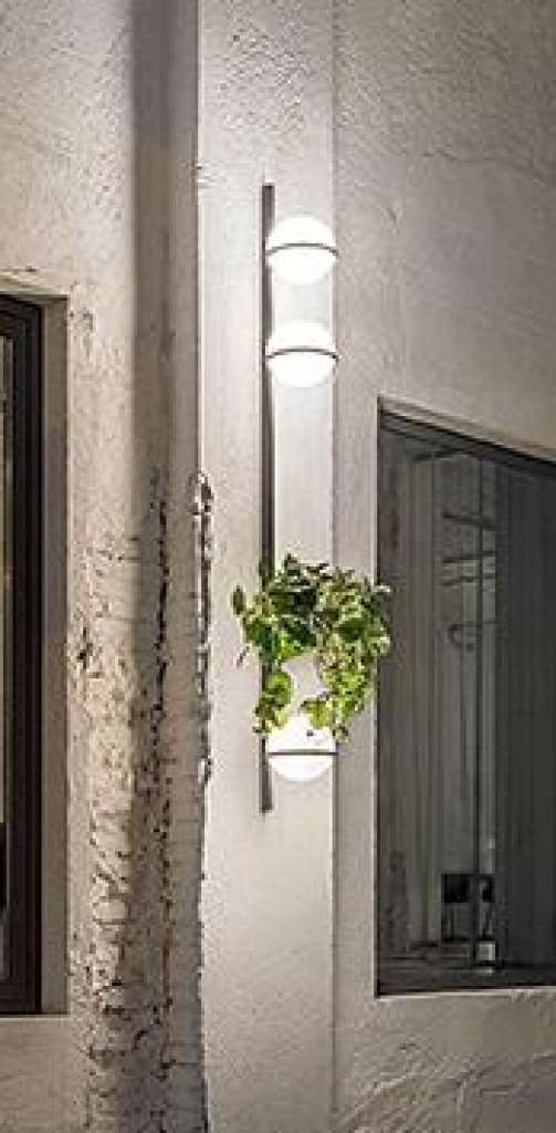 Vibia - Palma vertikal Wandleuchte - weiß - 4er - indoor