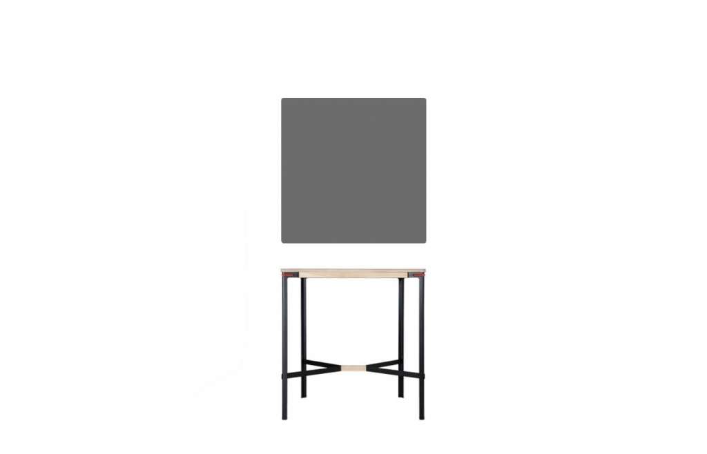 Moormann - Seiltänzer Stehtisch - Laminat dunkelgrau seidenmatt - indoor