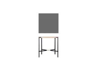 Moormann - Seiltänzer Stehtisch - Laminat dunkelgrau seidenmatt - indoor