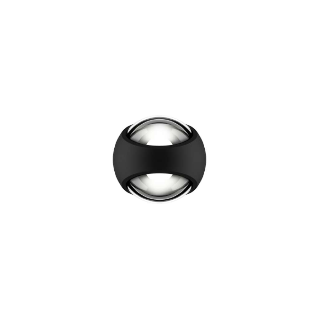 Occhio - Sito verticale VOLT C80 Wand-Outdoorleuchte - schwarz matt - 3000 K - indoor