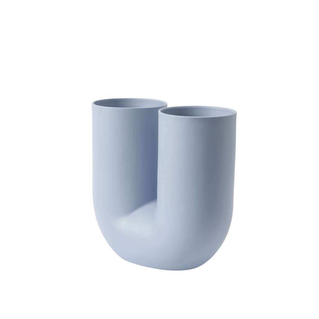 Muuto - Kink Vase - Light Blue - indoor