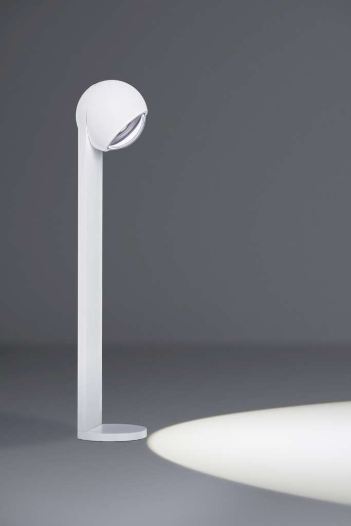 Occhio - Sito palo VOLT S40 Outdoor-Bodenleuchte - weiß matt - 3000 K - indoor