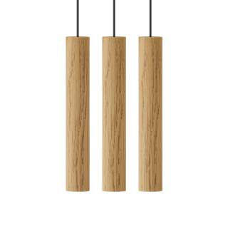 UMAGE - Chimes Cluster 3 Pendelleuchte - oak - indoor