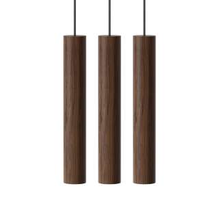 UMAGE - Chimes Cluster 3 Pendelleuchte - dark oak - indoor