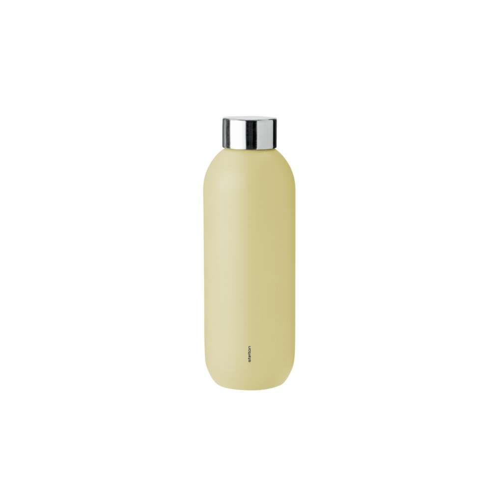 Stelton - Keep Cool Trinkflasche - soft yellow - indoor