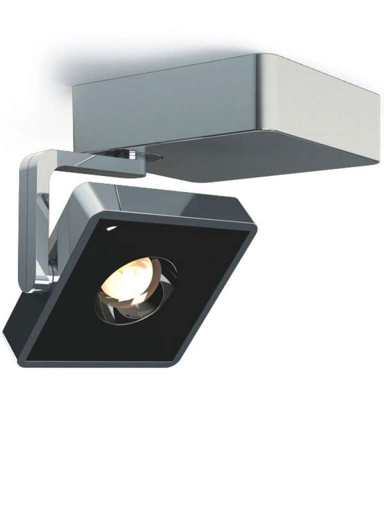 Tobias Grau - Studio up Deckenstrahler - alu/black - indoor