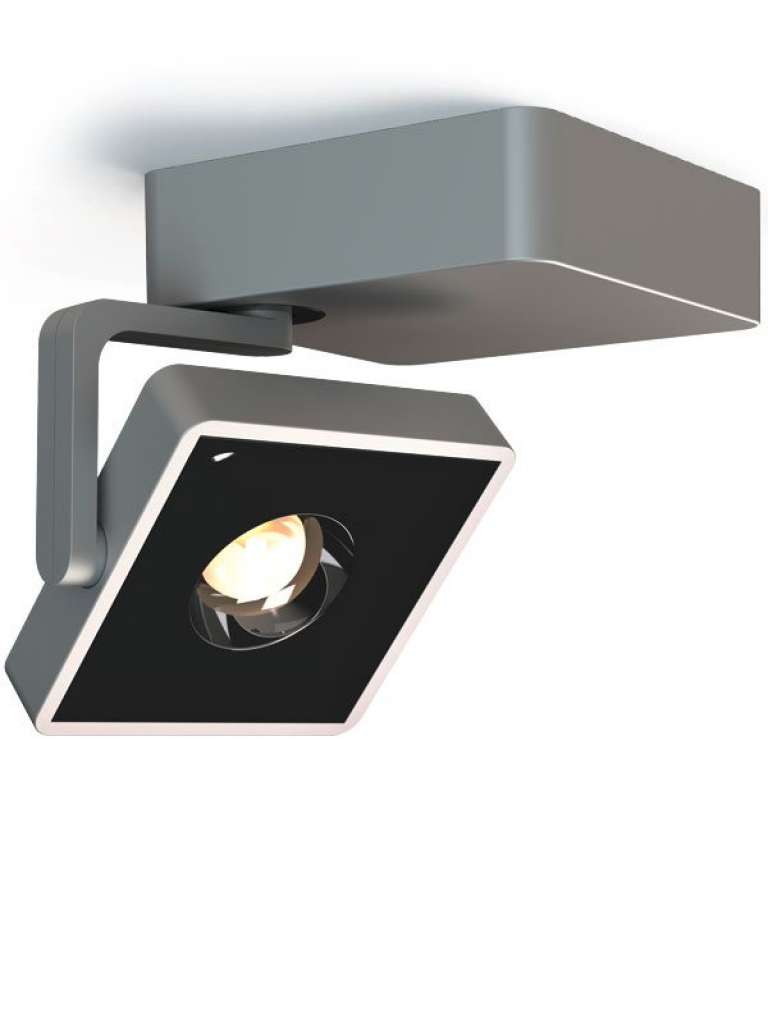 Tobias Grau - Studio up Deckenstrahler - satin/black - indoor