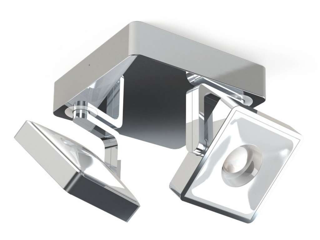 Tobias Grau - Studio Duo Deckenstrahler - alu/white - indoor