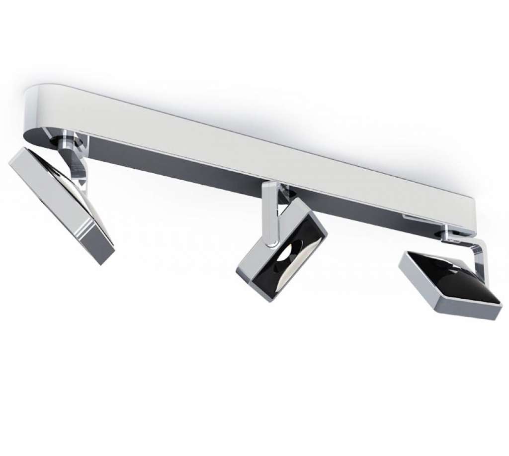 Tobias Grau - Studio Trace Deckenstrahler - alu/black - indoor