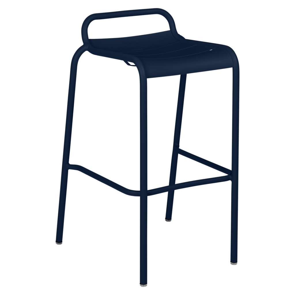 Fermob - LUXEMBOURG Barhocker - 92 Abysseblau - outdoor
