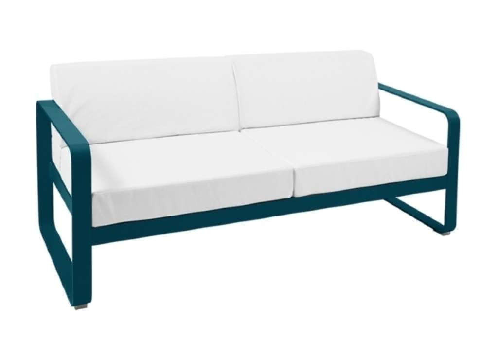 Fermob - BELLEVIE 2-Sitzer  Sofa - 21 Acapulcoblau - outdoor