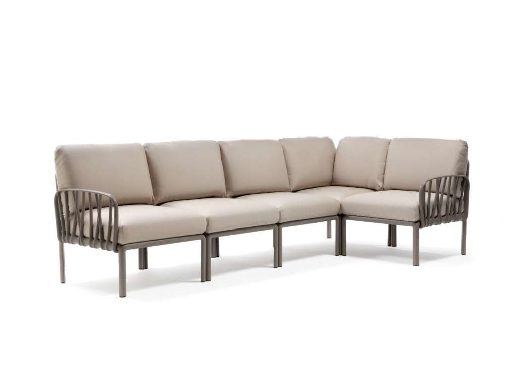Nardi - Komodo 5 - Bezug canvas - Gestell grau - outdoor