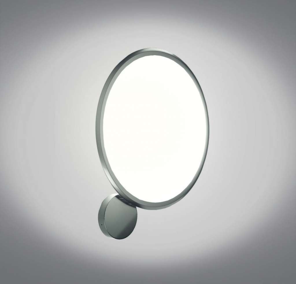 Artemide - Discovery Wand-/Deckenleuchte - aluminium, satiniert - indoor