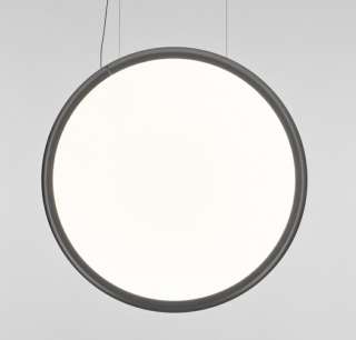 Artemide - Discovery Vertical Pendelleuchte - aluminium, satiniert - Ø 70 - indoor