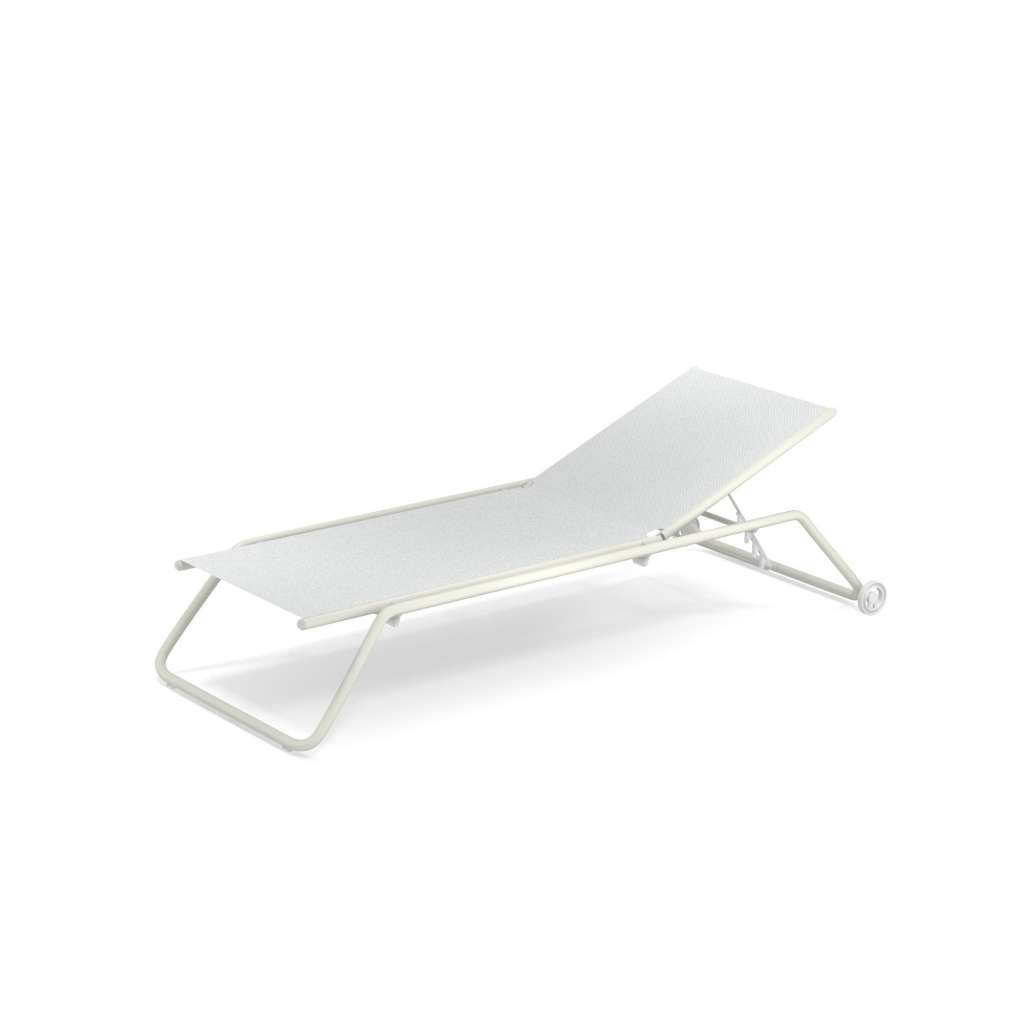 Emu - Snooze Sonnenliege - weiß/ weiß - outdoor