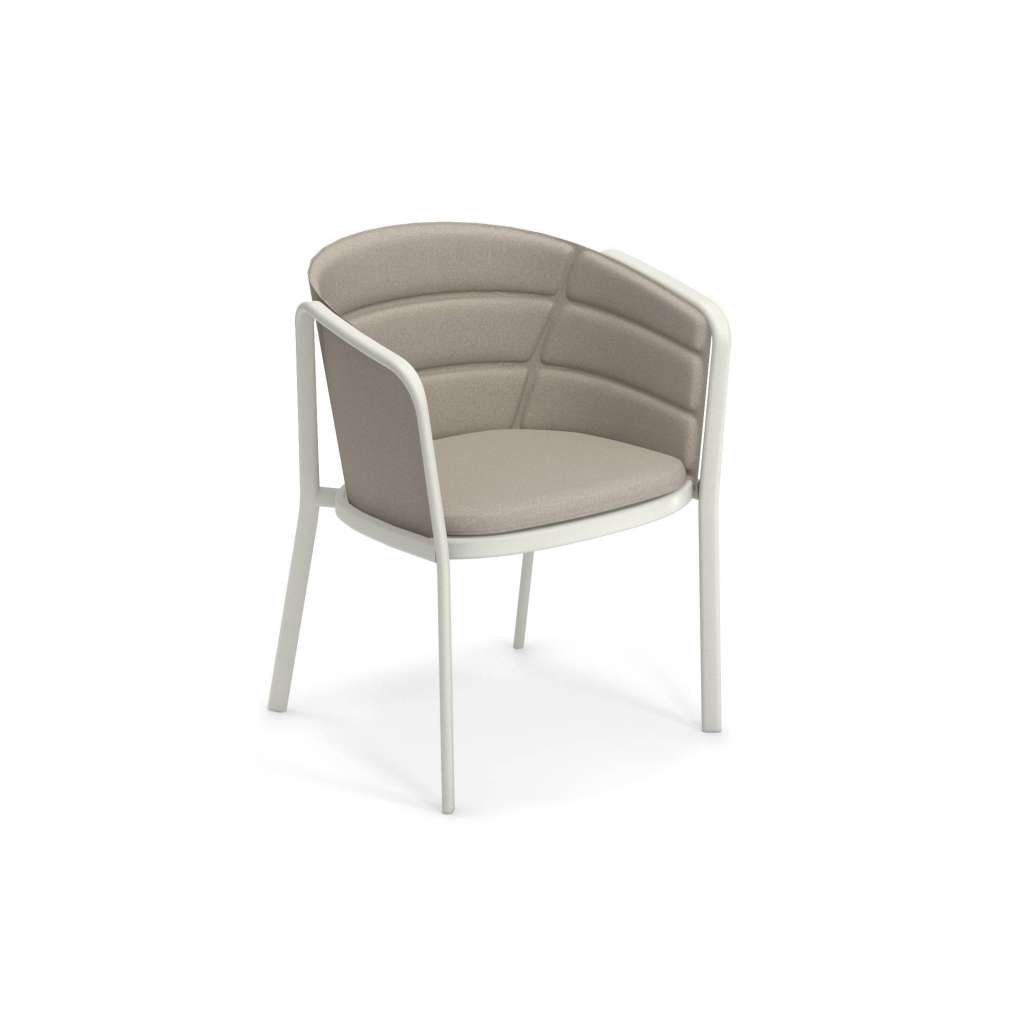 Emu - Carousel 1210 Armlehnstuhl - Sitzkissen 50031 - weiß/Elfenbein - outdoor