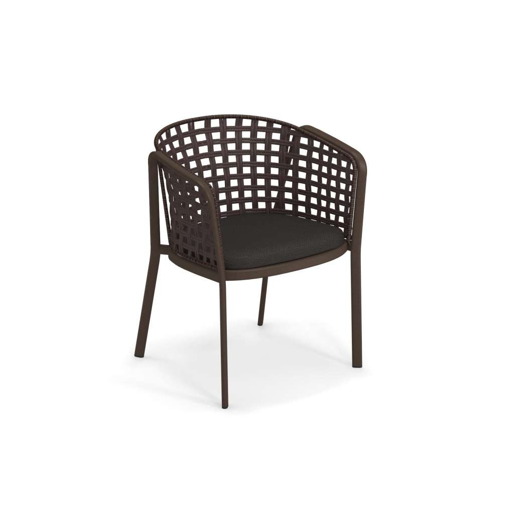 Emu - Carousel 1213 Armlehnstuhl - Sitzkissen 900/74 - braun/braun Melange - outdoor