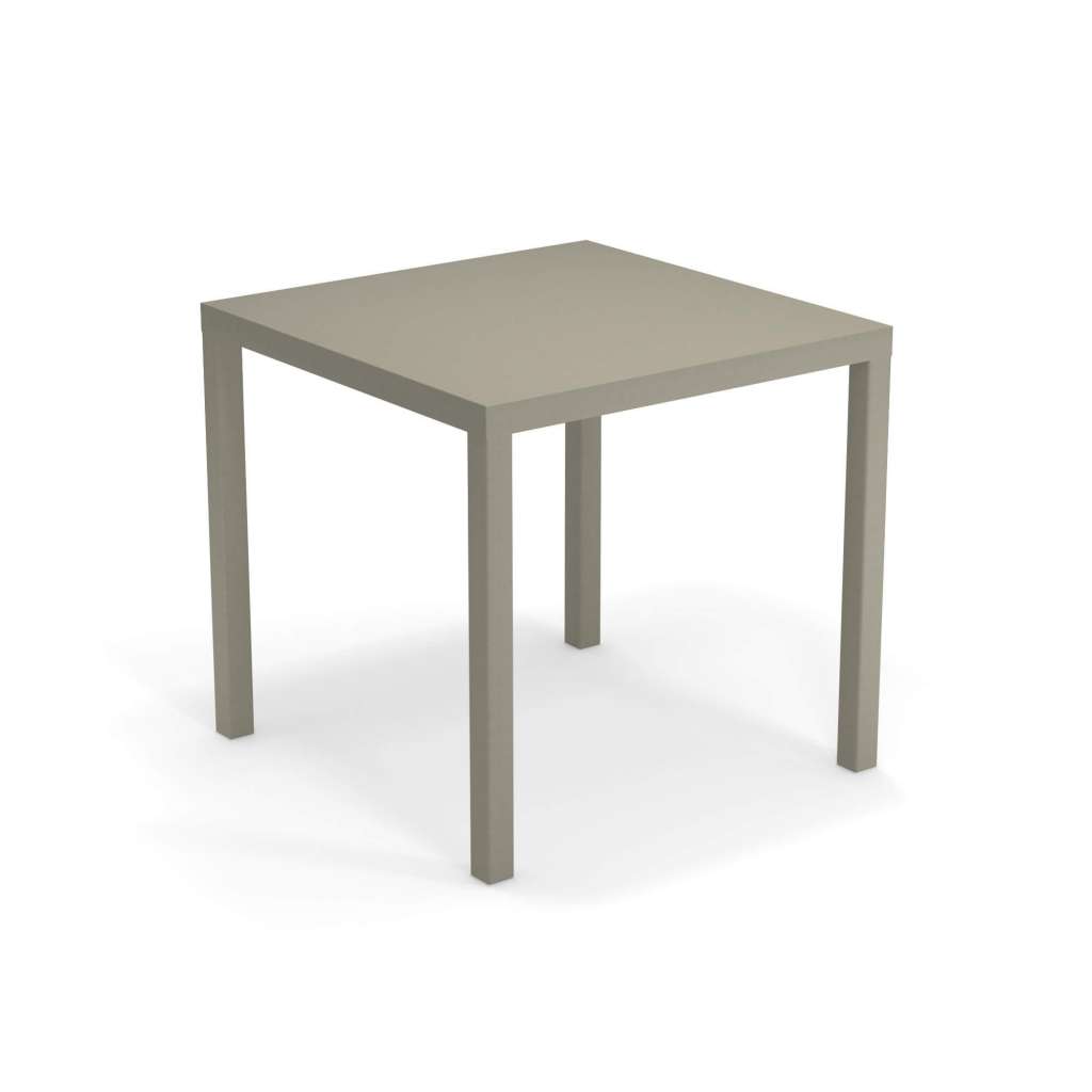 Emu - Nova Tisch 80 x 80 cm - grau - indoor