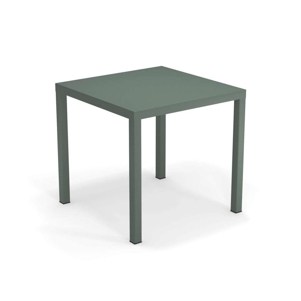 Emu - Nova Tisch 80 x 80 cm - dunkelgrün - indoor
