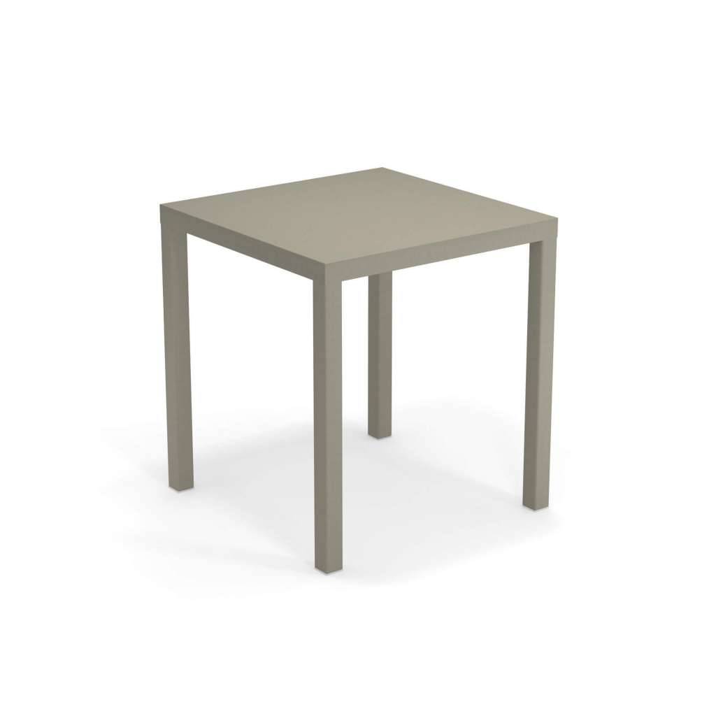 Emu - Nova Tisch 70 x 70 cm - grau - indoor