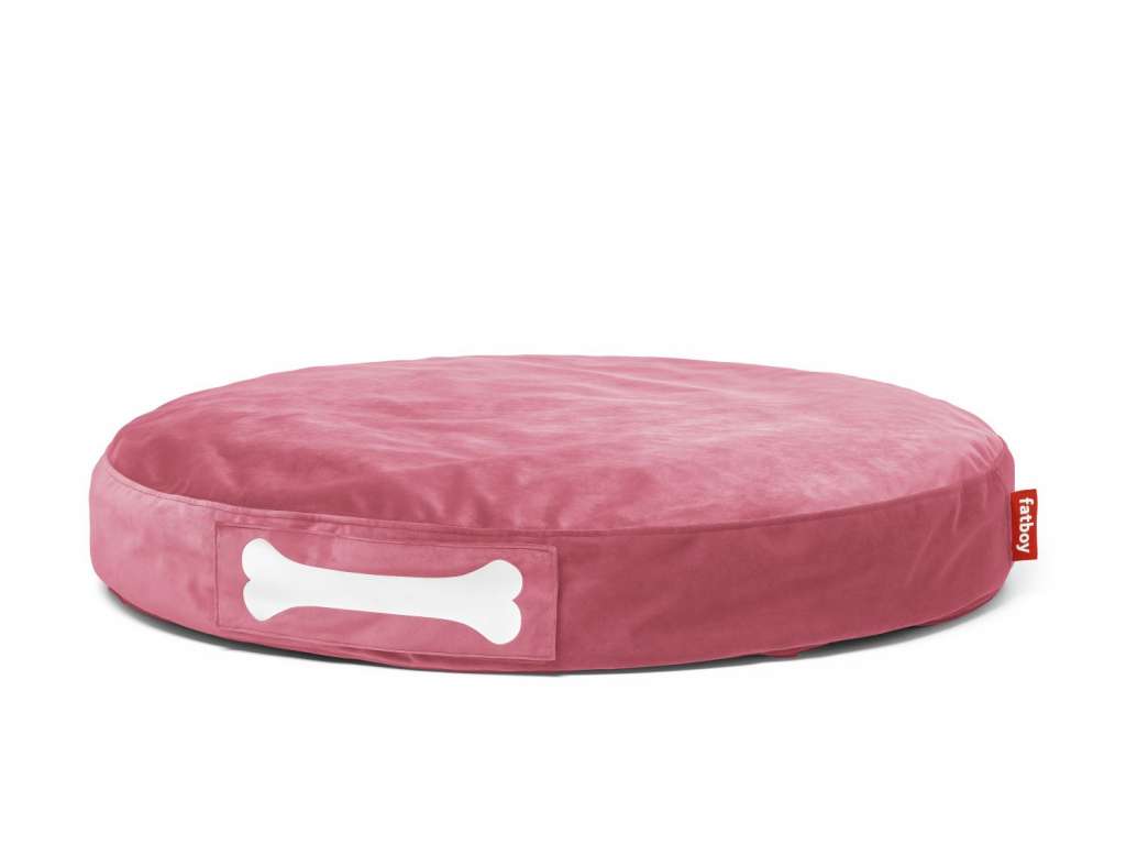 fatboy - Doggielounge Velvet - deep blush - indoor