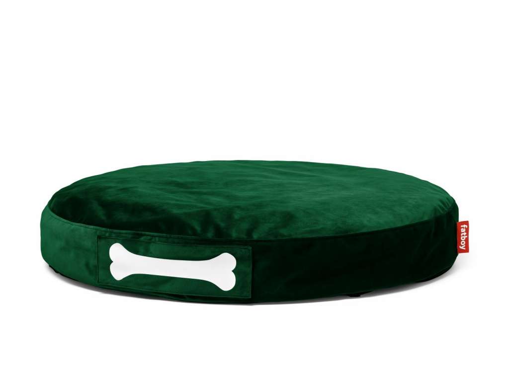 fatboy - Doggielounge Velvet - emerald green - indoor