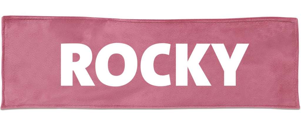 fatboy - Doggielounge Velvet Namenschild - deep blush - indoor