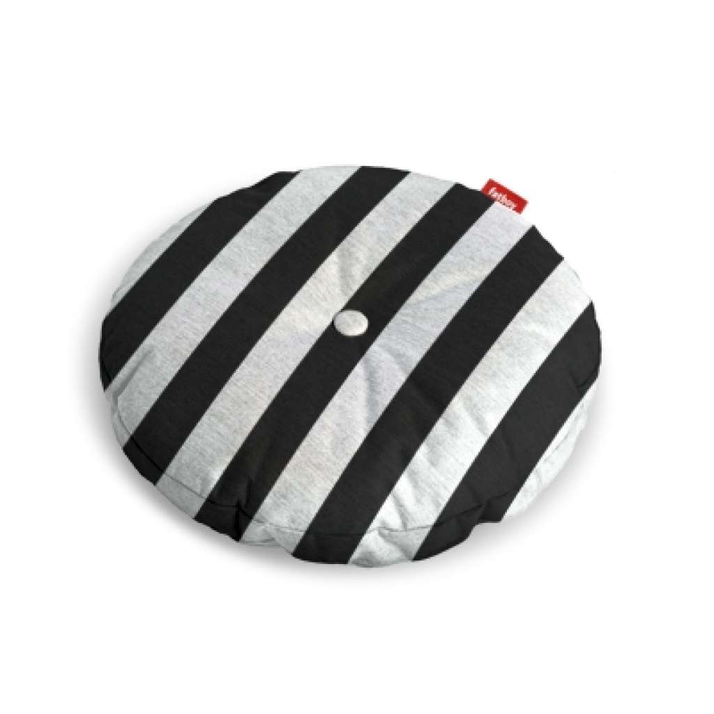 fatboy - Circle Kissen - stripe anthracite - indoor