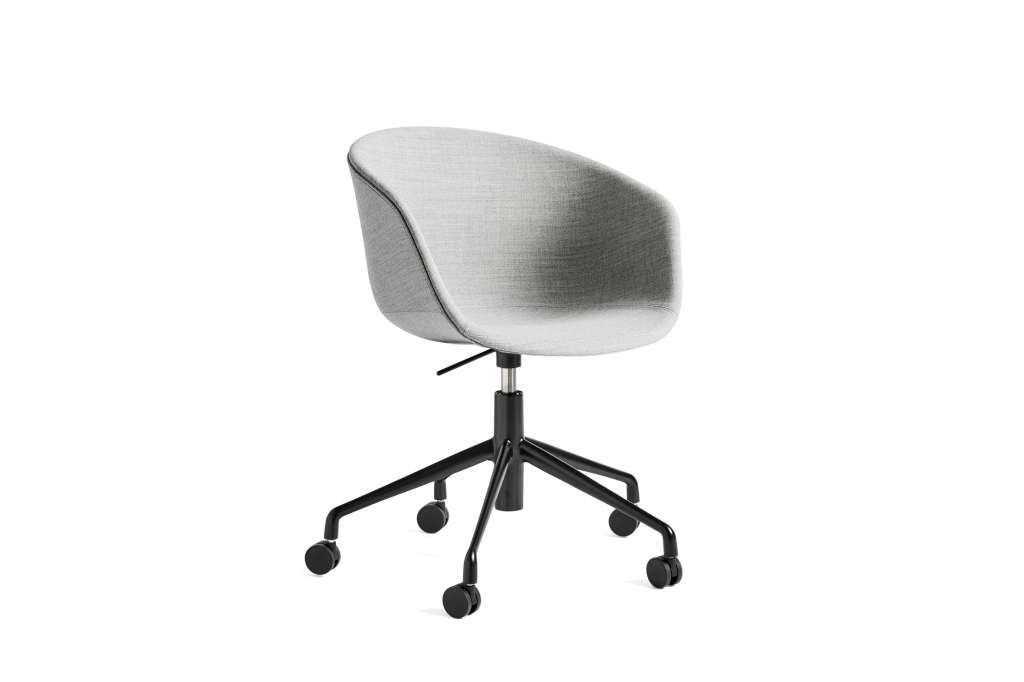 HAY - About a Chair AAC 53 - Kvadrat Remix 123 - Gestell schwarz - indoor