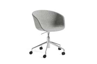 HAY - About a Chair AAC 53 - Kvadrat Hallingdal 130 - Gestell poliert - indoor