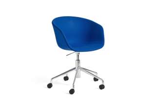 HAY - About a Chair AAC 53 - Kvadrat Divina 756 - Gestell poliert - indoor