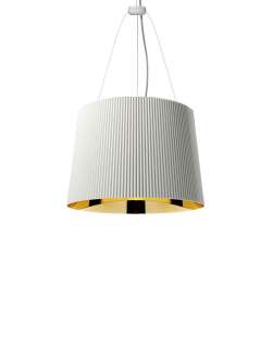 Kartell - GE' Hängeleuchte - bianco-oro - indoor