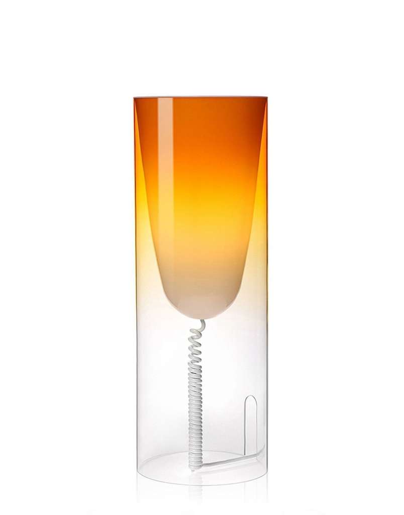 Kartell - Toobe Tischleuchte - orange - indoor