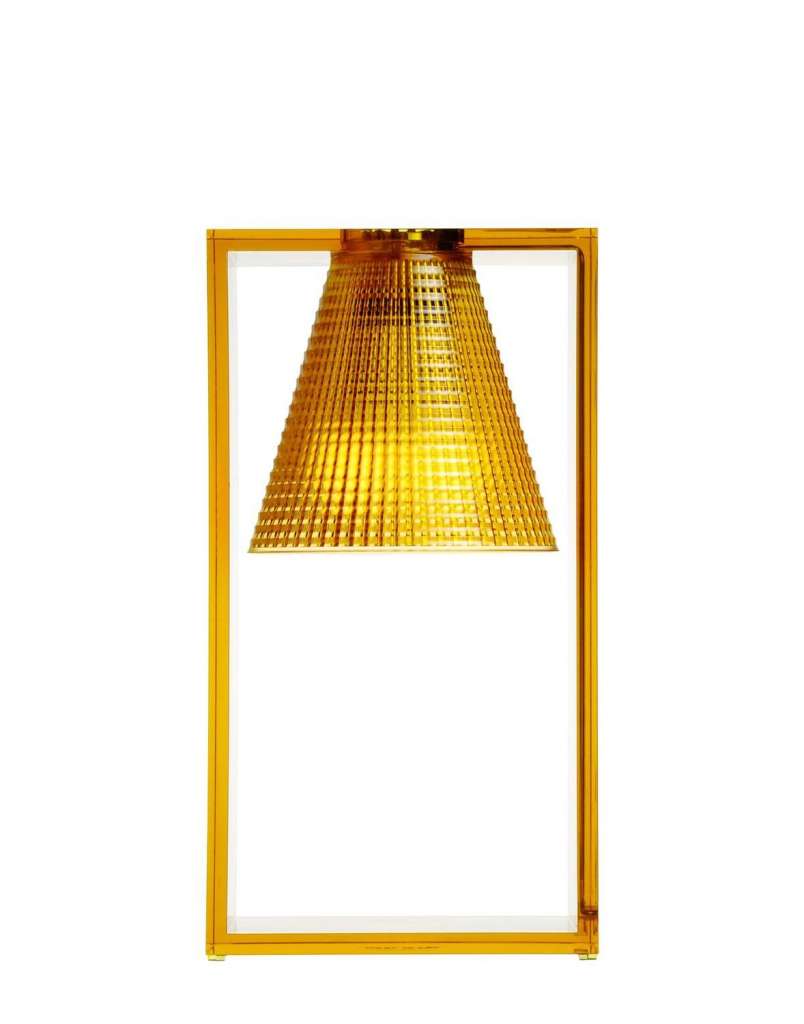 Kartell - Light Air Tischleuchte - bernstein - indoor