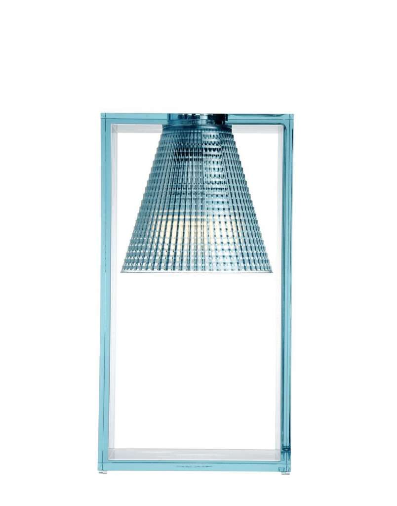 Kartell - Light Air Tischleuchte - hellblau - indoor